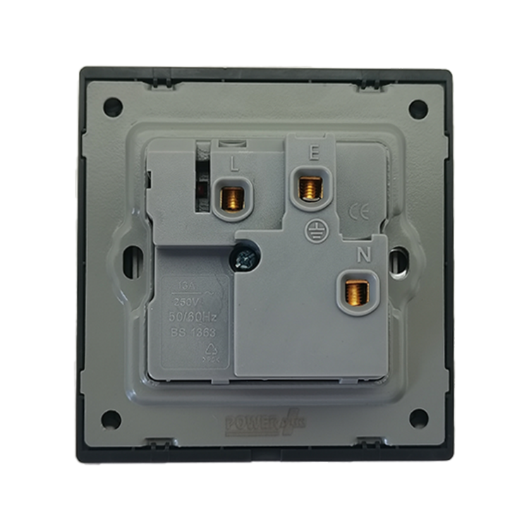 VNX Quality Assured 250v 16A DP Electrical British Standard One Gang Multi Function Wall Socket and Switch Factory From China