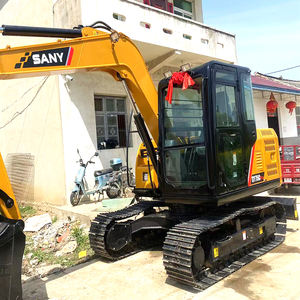 Vendita calda 95% nuova cina SANY escavatore SY75C <span class=keywords><strong>7</strong></span>.5Ton piccole ore di lavoro sistema idraulico di alta qualità prezzo più basso spedizione gratuita - Product Image 4