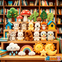 Promotion Usine : Peluche pour Machine à Grappins (4-7-8-10-12-15 Pouces) – Jouet en Peluche pour Enfant