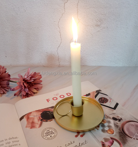 <span class=keywords><strong>Bougeoir</strong></span> en fer Centres de table rustiques pour tables Bougeoirs coniques Chandeliers avec poignée Plateau à bougies <span class=keywords><strong>noir</strong></span> mat - Product Image 5