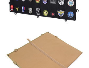 <b>Large</b> Nylon Velcro Patch Display Board 300-500g DIY Craft Collection Storage <b>Mat</b> Khaki Neutral Tone Outdoor Hobby Collector <b>Mat</b> - Product Image 4