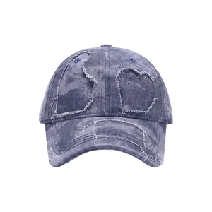 Gorra de Béisbol Unisex de 6 Paneles, Estilo Vintage Desgastado, Ajustable, Informal, 100% Algodón, para Adultos - Product Image 5