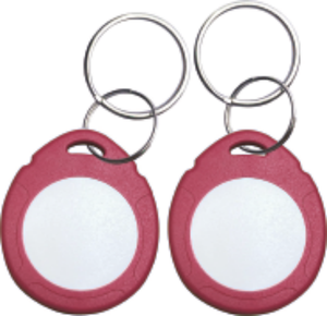 KF-09 porte-clés Rfid ABS mini étiquette NFC réinscriptible 125Khz étiquette de clé automatique porte-clés RFID vierge pour Autos - Product Image 3