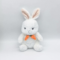 Peluche Lapin Carotte Personnalisée, Adorable Animal en Peluche Lapin, Poupée Douce avec Motif Imprimé, Cadeau pour Enfants, Fabricant OEM ODM