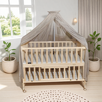 Canopée de protection contre les ondes électromagnétiques pour bébé en fibre d'argent 100%, pour la mise à la terre ESD, la protection contre les radiations et l'utilisation antibactérienne dans les lits de bébé