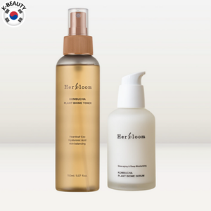 Ensemble de soins vegan anti-âge à la kombucha Herbloom pour peaux sensibles - Product Image 3