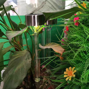 Luces solares para césped Hejia, transparentes, LED, para montar en el suelo, para decoración de jardín y patio. - Product Image 1