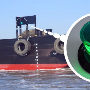 อุปกรณ์ไฟส่องสว่างทางทะเลแบบใช้พลังงานแสงอาทิตย์ในตัว ระดับการป้องกันน้ำ IP67 ระยะ 3 ไมล์เรือ อุปกรณ์เสริมสำหรับเรือบรรทุกและเรือลากจูง - Product Image 3