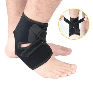 Sports de plein air Football Élastique Cheville Soutien Basketball Fitness Cheville Attelle Entraînement Chaussettes Randonnée Anti-Entorse Équipement De Protection - Product Image 1