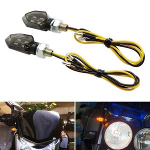 Adecuado para <span class=keywords><strong>Kawasaki</strong></span> <span class=keywords><strong>Mini</strong></span> señal de giro para motocicletas. 5 intermitentes LED. Luces de giro pequeñas de modificación direccional LED. - Product Image 2
