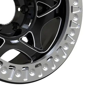 Jantes de voiture 16 17 18 19 20 21 4x4 6x139.7, design concave, couleur personnalisée, roues Beadlock tout-terrain pour Y60 Y61 Ford <span class=keywords><strong>Jeep</strong></span> <span class=keywords><strong>JK</strong></span> H2 - Product Image 5