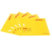 Kostenlose Muster Großhandel Maßgefertigte Kraft-Umschläge Versandtaschen aus Karton Selbstklebende Papierumschläge für DHL FedEx EMS SF