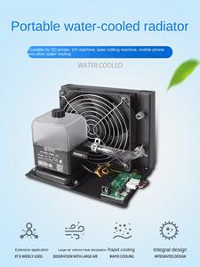 Radiateur de refroidissement portable pour imprimante 3D, machine UV, machine de gravure laser - Petit, silencieux, pour bureau, utilisation sur téléphone portable, 1 an - Product Image 1