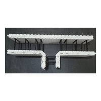 Blocs de construction en plastique manuels de 280 mm, formes de béton isolantes industrielles (ICF) pour la construction extérieure imperméable