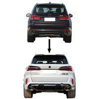 Kit Carrosserie Style X5 F15 Amélioré X5M F95 G05 LCI 2014-2018 Pare-chocs Avant Phare Capot Lampe Diffuseur Pièces Auto F15 Facelift
