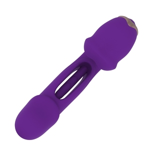 Vibrateur sexuel 3 en 1 <span class=keywords><strong>rouge</strong></span>, design langue, creux, pour stimulation du point G, avec fonctions de léchage, de morsure et de tapotement, pour stimulation du clitoris - Product Image 5