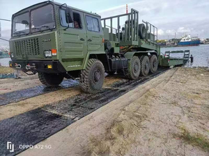 4x8 HDPEシート6mm環境にやさしいプラスチック軽量屋外ポータブルロードベースサブグレード一時トラックマット重機 - Product Image 6