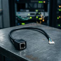 Ethernet zu GH1.25-8P Flachbandkabel RJ45 8P8C Buchsenadapter für IP-Kamera Router Eingebettetes System IoT-Gerät
