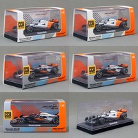 Modelo de Coche de Alta Calidad en Escala 1:43, McLaren MCL60 F1 de Aleación, con Ruedas Móviles y Cubierta Antipolvo, Modelo de Coche de Metal, Juguete