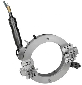 Top-168 OD gắn ra đường kính 50-168mm ống khí nén cắt lạnh Máy vát vỏ sò cắt - Product Image 3