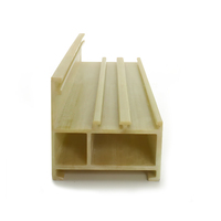 Profils sectionnels en PVC co-extrudé ABS personnalisés Yobest Factory avec bandes de bordure pour fenêtres de construction
