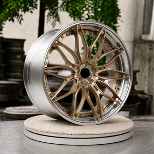Rines Personalizados de 2 Piezas Forjadas en Bronce <span class=keywords><strong>Antiguo</strong></span>, 5x112 5x130 19x8.5 20x9 21x10 22x11 para Mercedes AMG S63 E63 S63 - Product Image 3