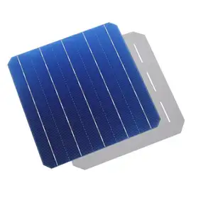 Wafer di silicio monocristallino a cella solare 158.75mm 5bb 5.42W-5.72W vendita diretta in fabbrica di confezione originale cristallo singolo