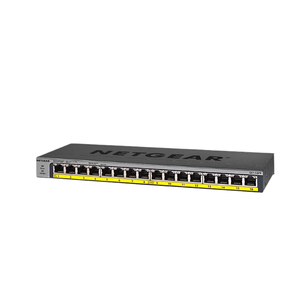 Commutateur <span class=keywords><strong>PoE</strong></span> non géré <span class=keywords><strong>NETGEAR</strong></span> US 16 ports 1000 Mbps GS116PP - Product Image 1
