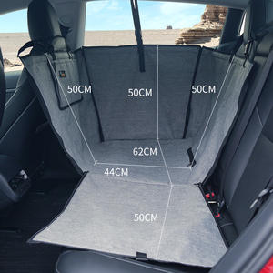 Usine personnalisée Oxford anti-dérapant dos <span class=keywords><strong>chien</strong></span> hamac housse de siège étanche housse de siège de voiture avec porte et appuie-tête <span class=keywords><strong>protection</strong></span> - Product Image 1
