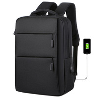 Bolsa de ordenador Oxford de moda, impermeable, inteligente, con USB, antirrobo, con forro de poliéster para niños y niñas