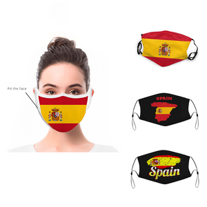 Camiseta de Fútbol con Logotipo Personalizado para Fanáticos de España, Souvenir, Forma de Bandera, Material de Poliéster No Tejido, Impresión Digital, Venta Caliente - Product Image 4