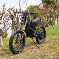 Cadre de vélo électrique Enduro standard à prix abordable / Kit de cadre de vélo électrique Ste. Alth. Bomber 3000W 5000W 8000W Fourche arrière 150mm 170mm