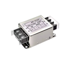 ตัวกรองไฟฟ้าเฟสเดียว CW4L2-3A/6A/10A/20A/30A/CW4L2-10A-R(004) บล็อกขั้วต่อแบบไบโพลาร์ 220V ป้องกันการรบกวน CW4L2 - Product Image 1