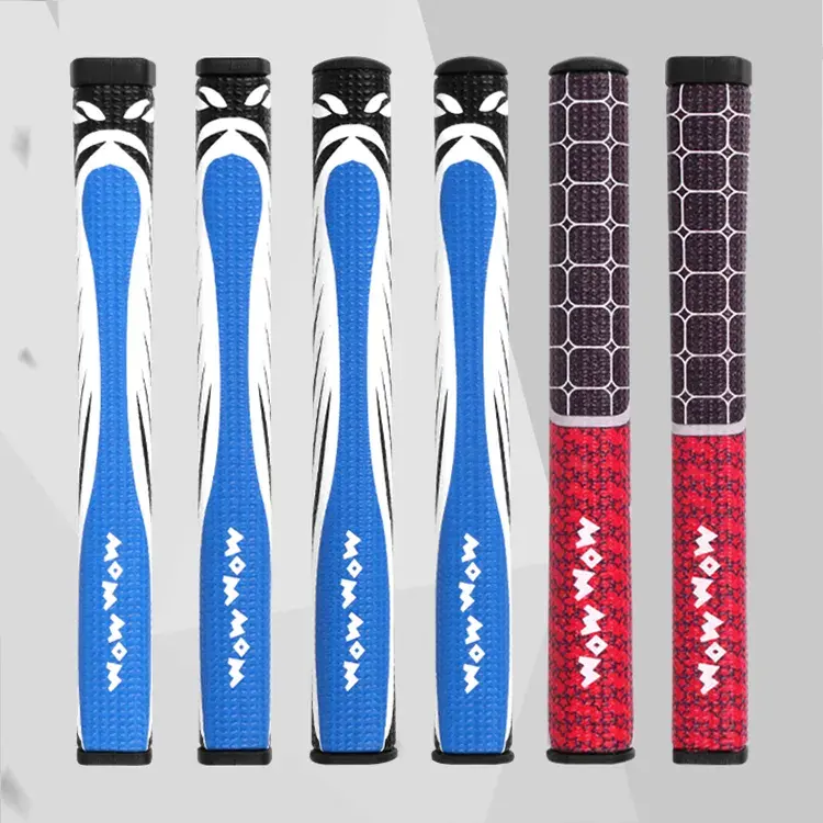 Atacado Jasbao Golf Club Grips Design Personalizado Logotipo Silicone PU Couro Golf Grip Suprimentos EVA Golf Putter Grip