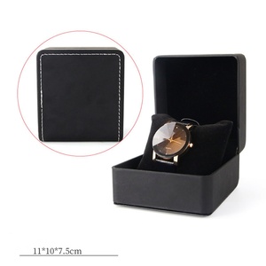 China Manufacturer Gift Watch Packaging <b>Box</b> Wholesale Custom Watch <b>Storage</b> PU Luxury Luxury Jewelry Pouch Packaging with <b>Box</b> - Product Image 5