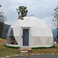 Tente dôme géodésique RIAT 4 saisons, prix usine, tente dôme transparente de luxe en PVC imperméable pour grands événements