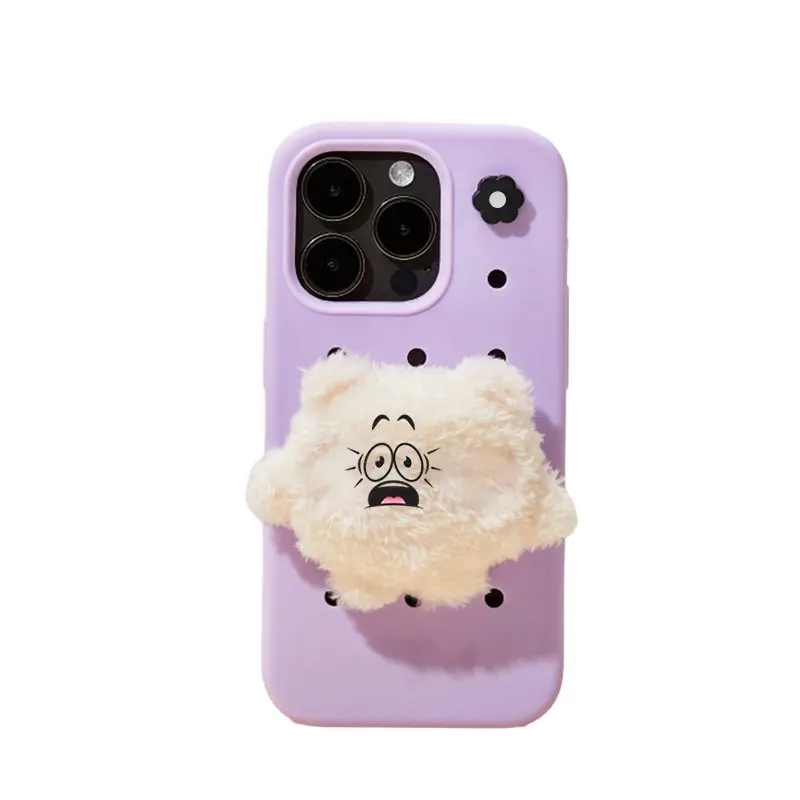 Capa protetora de silicone 3D Kawaii para celular, capa personalizada de silicone para celular, de fábrica, fofa, coreana, para todos