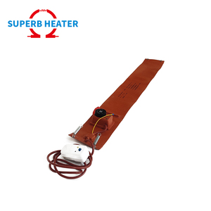 Fabbrica 12V 24V 36V 220V 300W industriale elettrico flessibile in silicone riscaldatore con controllo della temperatura per serbatoio di gas naturale