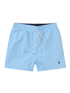 Shorts pour hommes à séchage rapide de cinq pouces pour l'été, vêtements pour hommes avec broderie du logo de la marque en grande taille pour la plage - Product Image 6