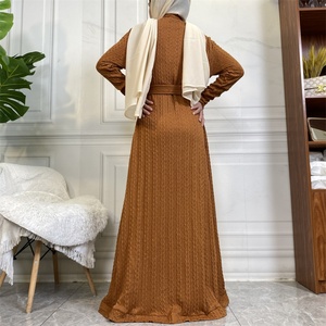 1952 #   Nouveautés d'octobre, manteau d'hiver pour femmes, pull épais, cardigan ouvert avec grandes poches - Product Image 5