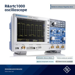 RS Rohde & Schwarz RTC1002ออสซิลโลสโคปแบบดิจิตอลสองช่องสัญญาณ300เมตรแบนด์วิธ2G RTC1002อัตราตัวอย่าง2G ออสซิลโลไซด์ช่องสัญญาณคู่ - Product Image 1
