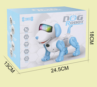 Robot chien électrique intelligent MILI, jouet télécommandé, compagnon de divertissement sportif avec musique, histoires et dialogues