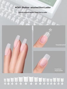 Placas de <span class=keywords><strong>Uñas</strong></span> Ultrafinas con Curva en C <span class=keywords><strong>para</strong></span> Salones de Manicura, Adhesivos de <span class=keywords><strong>Uñas</strong></span> <span class=keywords><strong>Postizas</strong></span> Sin Costuras y Sin Necesidad de Pulir, Aptos <span class=keywords><strong>para</strong></span> Cualquier Tipo de Piel - Product Image 6