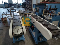 Nouvelle machine de traitement automatique à la flamme LC pour seaux et conteneurs en plastique PE PP, traitement de surface pré-imprimée, amélioration de l'adhérence de l'encre