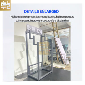 Portabel kustom karpet Logo rak tampilan untuk dekorasi rumah toko karpet kain keset pameran iklan dan promosi - Product Image 5