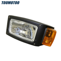 Pièces d'équipement de manutention T25023792 : Phare avant gauche avec clignotant pour tracteur terminal, compatible avec camion Terberg