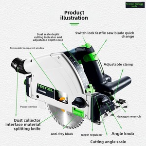 <span class=keywords><strong>Scie</strong></span> circulaire <span class=keywords><strong>plongeante</strong></span> <span class=keywords><strong>FESTOOL</strong></span> TS 55 |   <span class=keywords><strong>Scie</strong></span> électrique portative professionnelle pour le travail du bois (Article : 576710) - Product Image 2