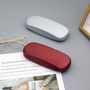 Estuche Rígido Rectangular para <span class=keywords><strong>Gafas</strong></span> de Sol, Personalizado, de Cuero PU Colorido, con Logotipo - Product Image 5