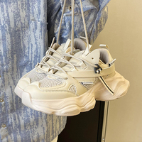 Nouvelles chaussures épaisses au design célèbre, chaussures de marche personnalisées pour hommes, baskets de sport pour hommes