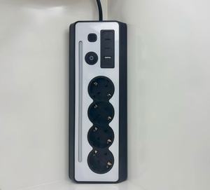 ปลั๊กไฟ 4 ช่อง พร้อมสายต่อพ่วง ปลั๊กพ่วงแบบทาวเวอร์ 3 ช่อง USB ป้องกันไฟกระชาก พร้อมระบบป้องกันไฟเกิน 17w - Product Image 2